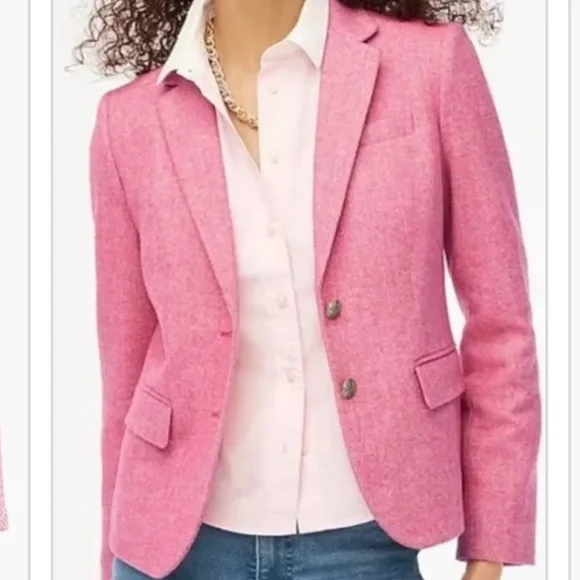 J. Crew Women's Blazer in vibrant Pink - Picture 1 of 12